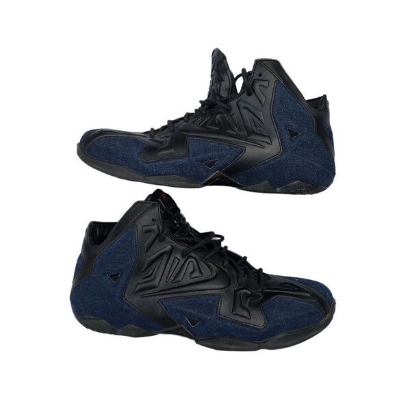 RARE 2014 Nike LeBron 11 EXT Denim Size 11 - Picture 3 of 12